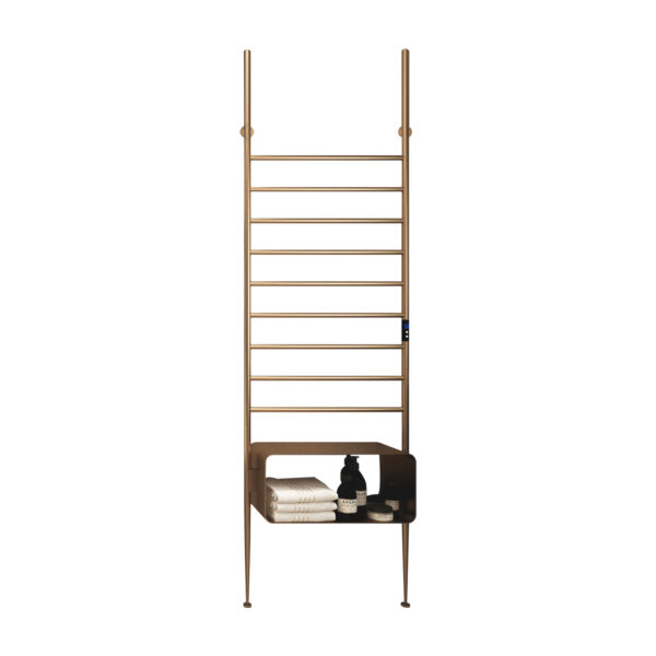 AL601S ​​Floor Standing Luxury Electric Towel Rack | With Niche Storage | Large Drying | Smart Control | For Hotel&Villa Bathrooms