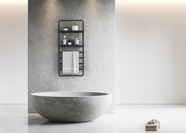 AU205 Ultraviolet Sterilization Heated Towel Rack